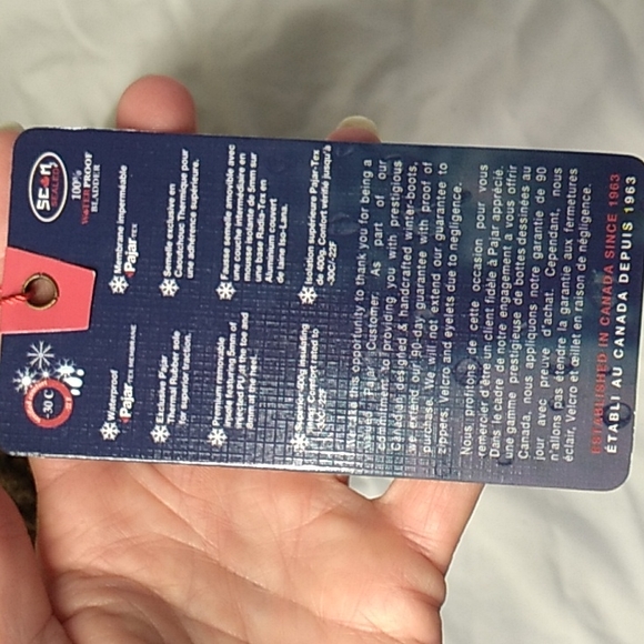 NWT Women's Pajar brown waterproof winter snow boots size 6 - 6.5 - Picture 9 of 10